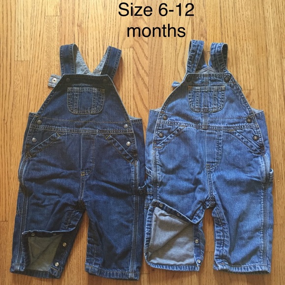 GAP Other - Lot of 2 Baby GAP denim overalls